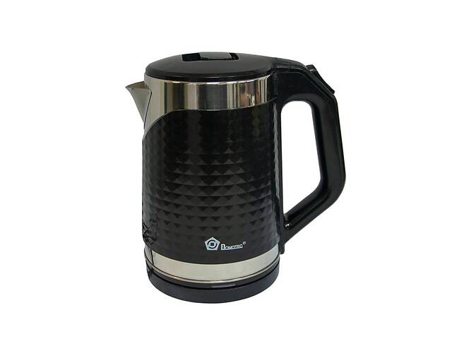 Чайник электрический Domotec MS-5027 черный, электрочайник емкостью на 2.2 л | електричний чайник (ST)