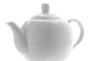 Чайник фарфоровый Flora 45151 1 л Белый (SK000945)