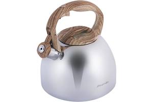 Чайник Kamille Whistling Kettle 2.7л из нержавеющей стали сатин со свистком