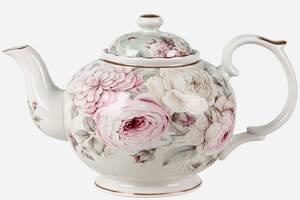 Чайник заварочный фарфоровый в подарочной коробке Английская роза 1 л 1924-571 Купи уже сегодня!