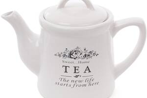 Чайник заварочный Sweet Home TEA 1000мл, керамический