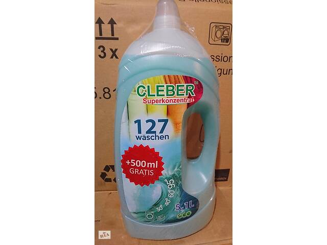 Cleber - концентрированный гель для стирки 5,6л