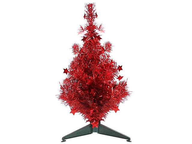 Декоративная елка на подставке BonaDi 60 см Красный (183-T31)