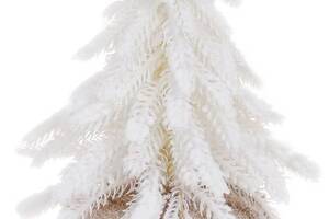 Декоративная елка 'Белая Елочка' 12х12х20см, в мешочке