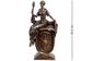 Декоративний настільний годинник Дівчина з дзеркалом Veronese AL32613
