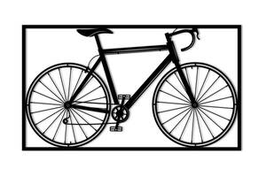 Декоративне панно Декор Карпаты на стіну Велосипед pn129 68х39 см