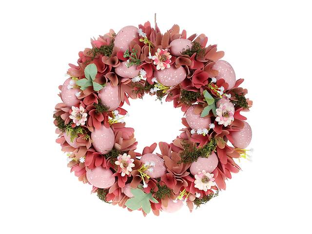 Декоративный пасхальный венок LI100310 BonaDi 34см