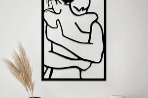Деревянная картина Moku 'Couple' 50x31 см