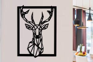 Деревянная картина Moku 'Deer' 60x44 см