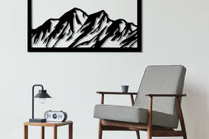 Деревянная картина Moku 'Hill' 60x30 см