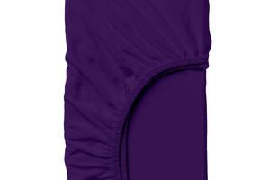 Детская простыня Cosas DARK PLUM Ранфорс 60х120х12 см Фиолетовый
