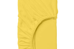 Детская простыня Cosas SUMMER Ранфорс 60х120х12 см Желтый