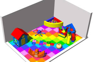 Детская игровая комната от 25-30 кв.м TIA-SPORT