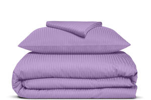 Детское постельное белье сатин в кроватку AMETHYST Cosas Фиолетовый 110х140 см
