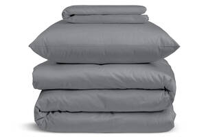 Детское постельное белье сатин в кроватку BELUGA Cosas серый 110х140 см