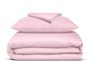 Детское постельное белье сатин в кроватку FLORAL Cosas Пудра 110х140 см