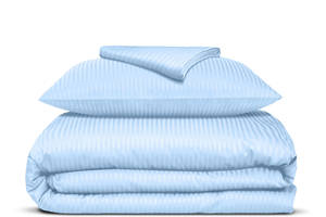 Детское постельное белье сатин в кроватку MAYA Cosas Голубой 110х140 см