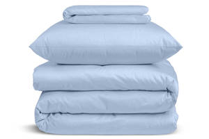 Детское постельное белье сатин в кроватку WAVE Cosas лазурный 110х140 см