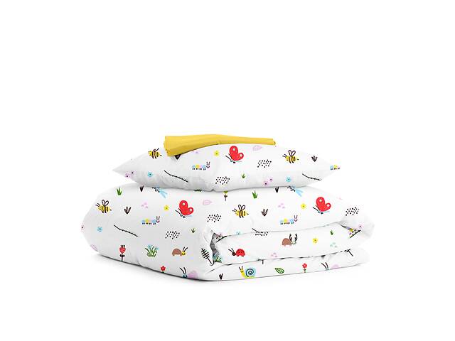 Детское постельное белье в кроватку BEES CS2 Cosas Красный 110х140 см