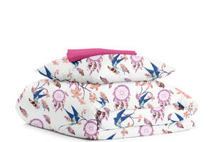 Детское постельное белье в кроватку DREAMCATCHER Cosas Фиолетовый 110х140 см