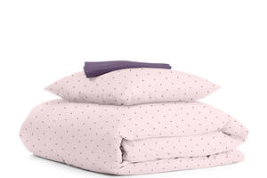 Детское постельное белье в кроватку MINI DOTS CS15 Cosas розовый 110х140 см