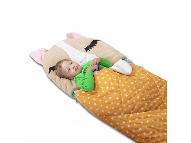 Детский спальный мешок-трансформер Щенок S - 120 х 60 см.