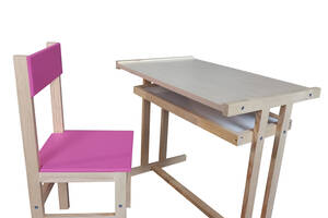 Детский стул и парта Игруша 60*40*10 см Разноцветный (ПА4)