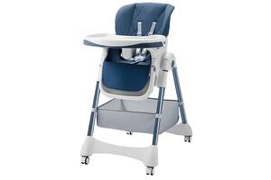 Детский стульчик для кормления Bestbaby BS-806 Sophie Blue складной