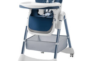 Детский стульчик для кормления Bestbaby BS-806 Sophie Blue складной