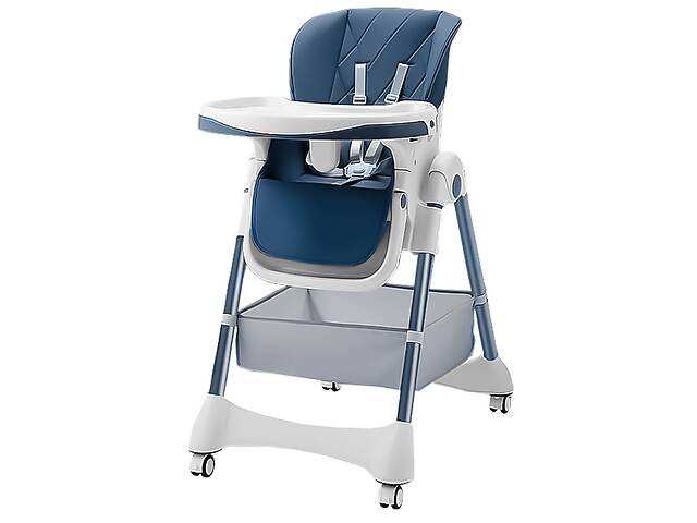 Детский стульчик для кормления Bestbaby BS-806 Sophie Blue складной