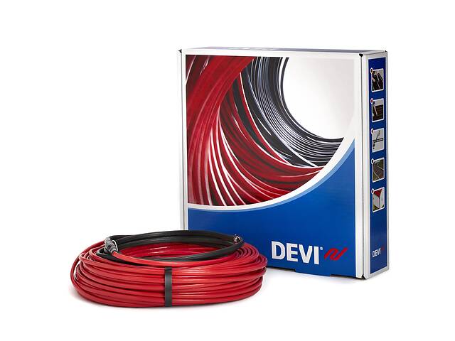 DEVI Кабель нагревательный DEVIflex 18Т, 2х жильный, 21.3кв.м, 3050W, 170м, 230V