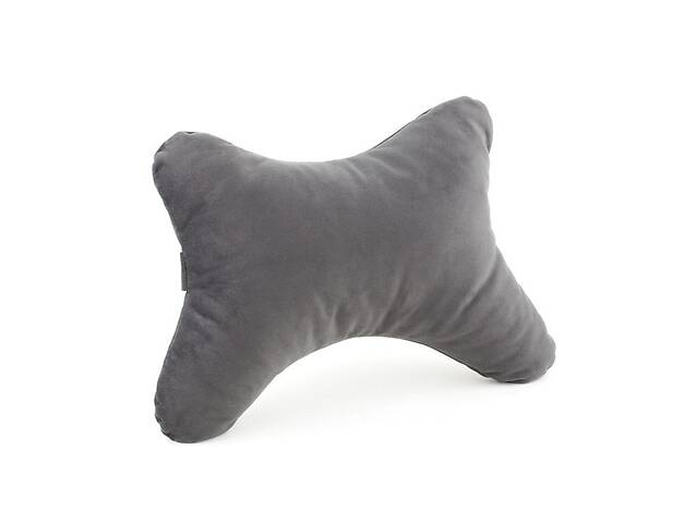 Дорожная подушка под голову KotiCo 33х22 см Темно-серый (PB_dgrey_fk_1)