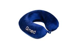 Дорожня подушка для подорожей Qmed Travelling Pillow Синя