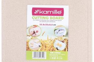 Доска кухонная Kamille Natural Care 33.8х25см из пшеничного волокна