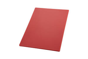 Доска разделочная Winco пластиковая 30х45х1.25 см Красная (01081)