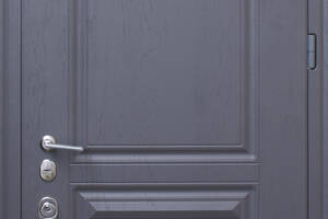 Двери входные Ваш Вид Страж / STRAJ Рубин двухцветная Дуб графит АРТ 850,950х2040х95 Левое/Правое