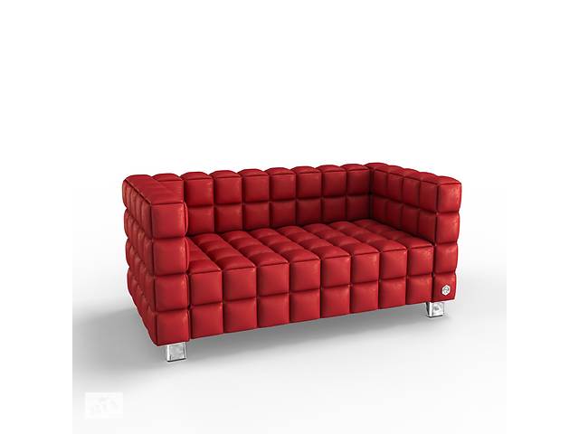 Двухместный диван KULIK SYSTEM NEXUS Антара 2 Красный (hub_TpwF81910)