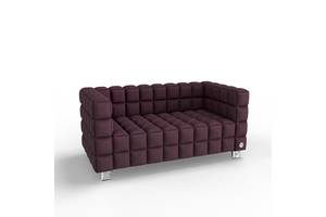 Двухместный диван KULIK SYSTEM NEXUS Ткань 2 Фиолетовый (hub_dKFE70864)