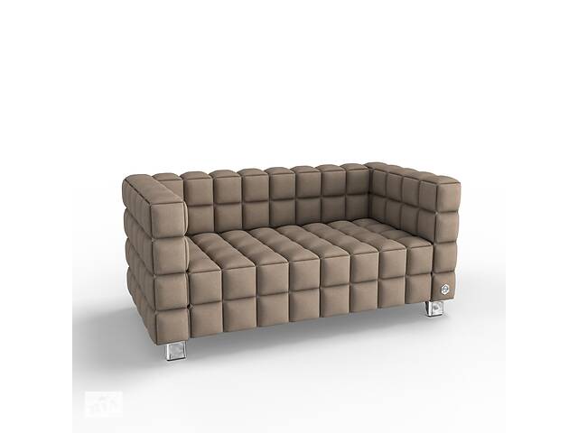 Двухместный диван KULIK SYSTEM NEXUS Ткань 2 Карамельный (hub_geKK25903)