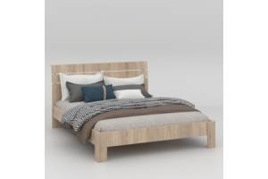Двоспальне ліжко + основа Comod КР-16 Класик ДСП 213х98х166.5 см Дуб сонома