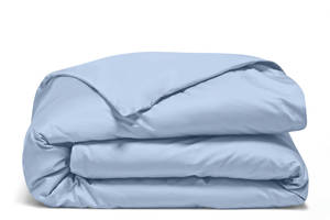 Двуспальное постельное белье сатин WAVE Cosas лазурный 180х220 см