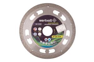 Диск алмазный для керамики Wertvoll UNIVERSAL CERAMICS 125х1 мм (DM-0125)