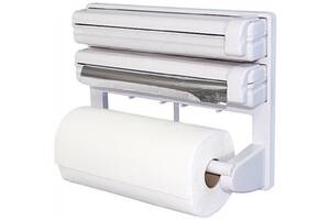 Диспенсер Kitchen Roll Triple Paper для бумажных полотенец Белый