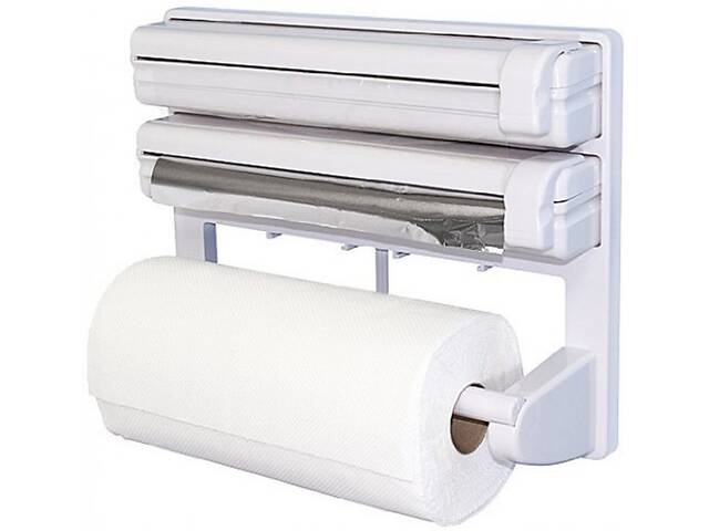 Диспенсер Kitchen Roll Triple Paper для бумажных полотенец Белый