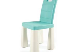 ¶Дитячий стілець-табурет 04690/1/2/3/4/5 висота табуретки 30 см (Бірюзовий)