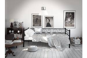 Диван-кровать Амарант Tenero 900х1900 Черный бархат (10000081)