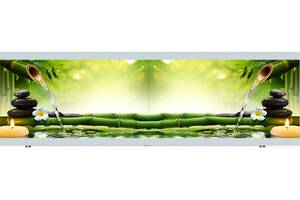 Экран под ванну The MIX Крепыш Green Bamboo 140 см
