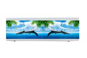Экран под ванну The MIX малыш Dolphins 130 см