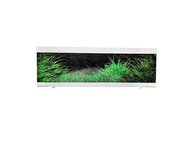 Экран под ванну The MIX Малыш Green grаss 120 см Белый