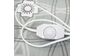 Электрогрелка с регулятором 'Чудесник' Серая с узором 45W, электрическая грелка в чехле 40х50см (грілка) (ST)